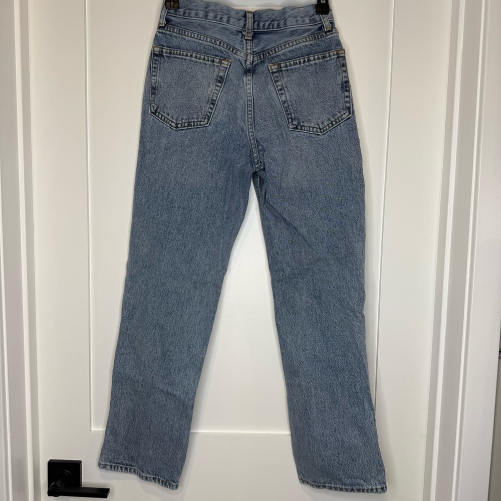 Top Shop Distressed Dad Jeans W24 L28 - Picture 4 of 15